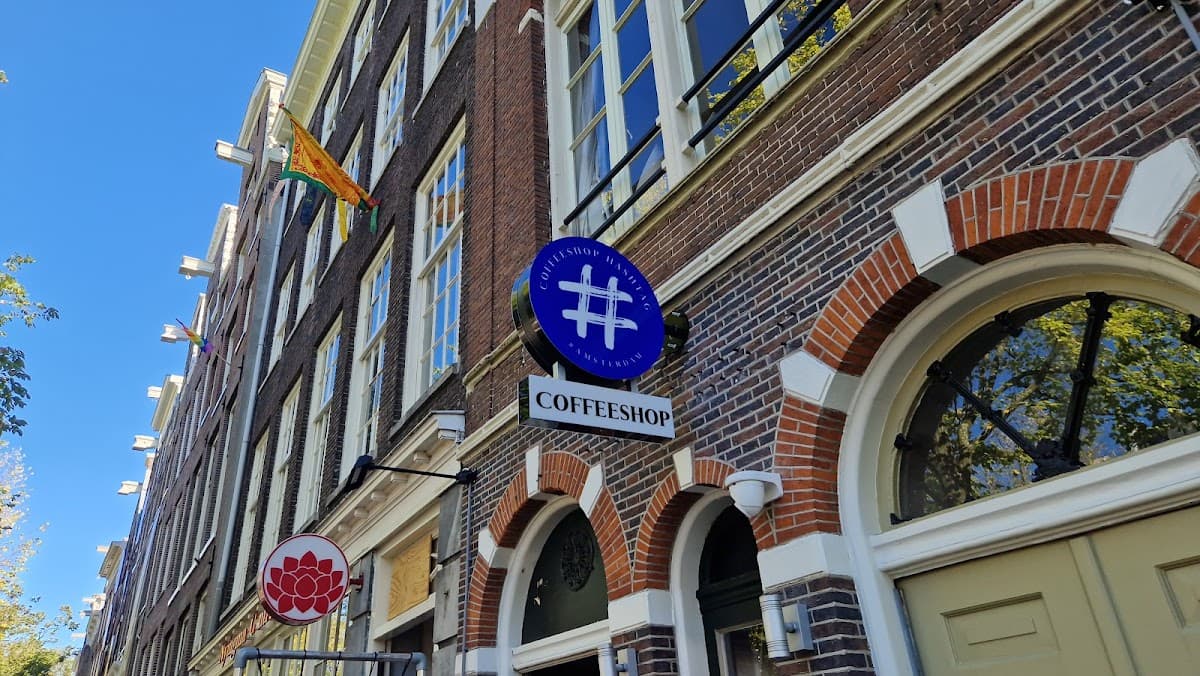 Coffeeshop Hashtag
